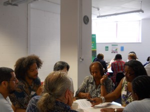 Discussions at 'All Our Voices' Event