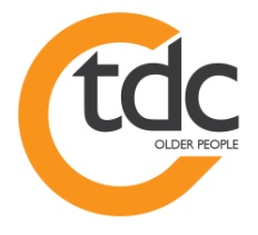 TDCs logo for older people