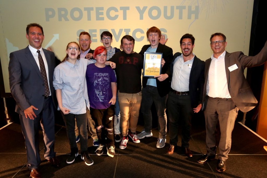 Congratulations to our Star of the Year winners - Protect Youth Services. Photograph by Sam Stephenson for The Argus