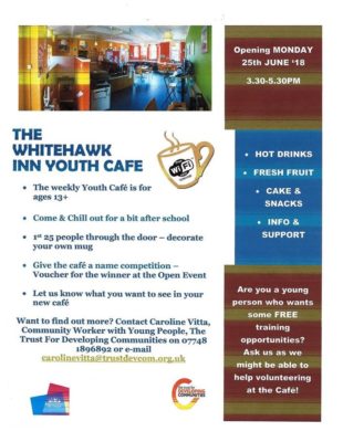 Whitehawk Youth Cafe - Community Development Brighton TDC
